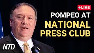 LIVE: Secretary of State Pompeo Speaks at the National Press Club in Washington D.C. (Jan. 12) | NTD