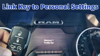 How To: Linking Memory Profile Settings to Key Fob | Ram | Jeep | Dodge | Chrysler | 1500 | 2500