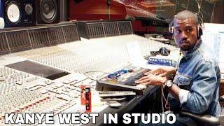 Kanye West In Studio