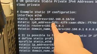 Direct SSH connection to RaspberryPi. No router, no DNS, just an Ethernet cable and two IP addrs