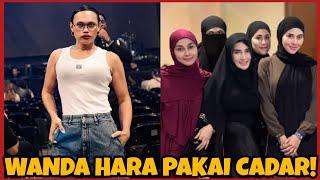 HEBOH, WANDA HARA IKUT KAJIAN USTADZ HANAN ATTAKI PAKAI CADAR PADAHAL SEORANG PRIA!