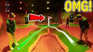 2v2 Epic Mini Golf Match VS My Parents at Molten Mountain!