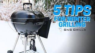 5 Tips For Grilling In the Winter Or Cold Weather - BBQ In Winter