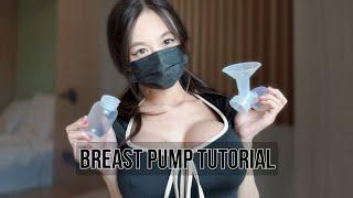 [4K] Breastfeeding with Aoki | Tips & Breast Pump Tutorial | Pump With Me