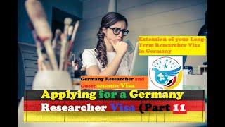 Extending Researcher Visa in Germany #researchers #germany #agswelt #germanvisa