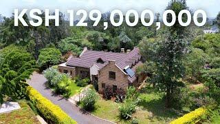 Inside Ksh.129,000,000 5 Bedroom #rustic #mansion #housetour in #karen #kenya #realestate