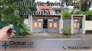 Automatic Swing Gate Motor installed at Cherthala, Alappuzha | Remote Controlled Gate | 9562204964