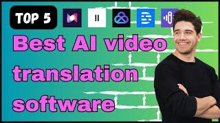 Best video translation software (Top 5)