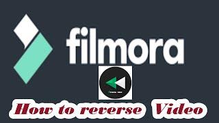 How to reverse a video using Filmora