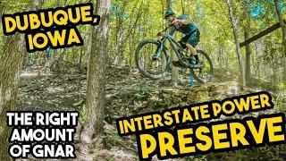 BEST OF IOWA MTB. INTERSTATE POWER PRESERVE Mountain bike trail