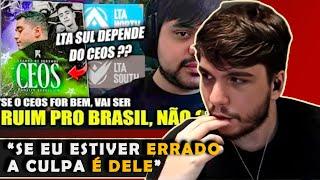 CEOS É TOP 2 LTA NORTE? TOCKERS COMENTA E REDBERT REAGE 