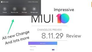 Miui 10 Global Beta 8.11.29 Review (Amazing Update)(Lots of changes)