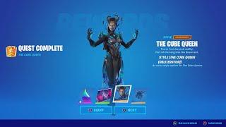 How To Unlock The CUBE QUEEN Skin QUICKLY! (How To Do The Cube Queen Page 1 Challenges)