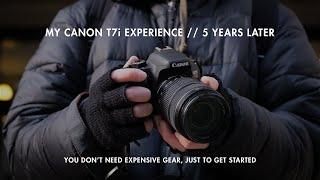 My Canon T7i Experience...5 Years Later // Street Photography, Lenses, Camera Settings & Review