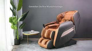 Naipo MGC-A350 Zusammenbau des Massagesessel / How to Assemble Massage Chair MGC-A350 (German)