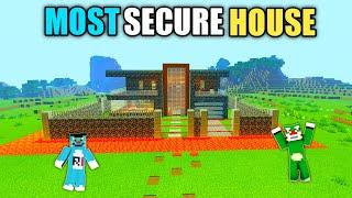 Minecraft | Most Secure House In Minecraft | Oggy And Jack | Minecraft Pe | In Hindi |