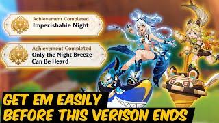 Imperishable Night & Only the Night Breeze Can Be Heard Hidden Achievement Genshin Impact 5.0 Natlan