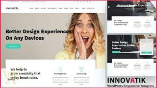 Corporate WordPress Theme | Innovatik