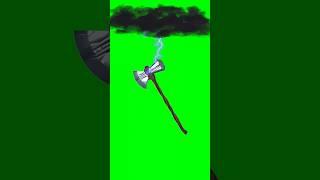 Avengers Infinity War Thor Hammer flying #greenscreen #thorhammerstatus #thor #shorts