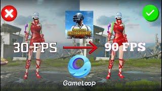 How To Fix Lag And Boost Fps In PUBG Mobile Gameloop Emulator | Low End Pc Lag Fix