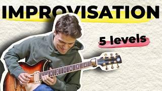 THE 5 STAGES OF IMPROVISATION (ft. Matteo Mancuso)