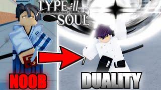 Going From Noob To Mythical Duality BANKAI In Type Soul...(Roblox)