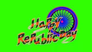 Happy Republic Day Text green screen effects hd | 2021 republic day green screen status video