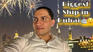 Biggest ship in Dubai️ // shani khattak vlogs