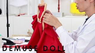 The making of DeMuse Doll Christmas
