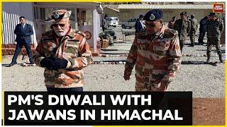PM Modi At Himachal's Lepcha To Celebrate Diwali With Security Forces | India Today | Diwali 2023