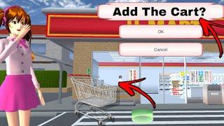 There's a cart on the convenience store? | Sakura School Simulator | Gweyc Gaming