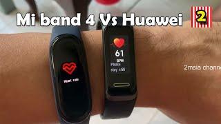 Xiaomi Band 4 Vs Huawei Band 4 Heart Rate SpO2