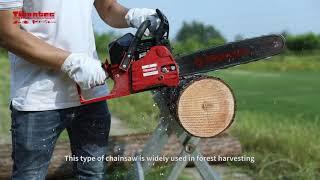 professional 40.2 cc chain saw FIX -Engine Titantec