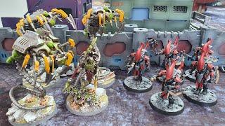 Aeldari vs Necrons, Warhammer 40k battle report