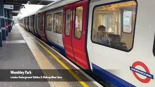 Wembley Park to Baker Street | London Underground Metropolitan Line Train Ride!