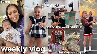 week in my life as a sahm solo parenting, trying little spoon, buying a Christmas tree, Target haul