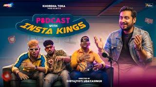 PODCAST WITH INSTA KINGS ||  khordha toka comedy || Funny anugulia