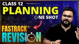 PLANNING class 12 business studies ONE SHOT | Chapter 4 | GAURAV JAIN