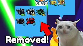 Oh no! Goodbye Huge Hacked Cat Pet Simulator X