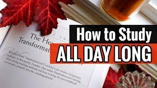 How to Study All Day | How I Study for Long Periods of Time