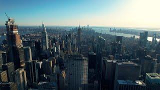 New York City 2024 Drone Footage 4K