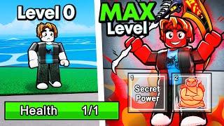 Noob To Max But I Cant Take DAMAGE In Blox Fruits (Roblox)