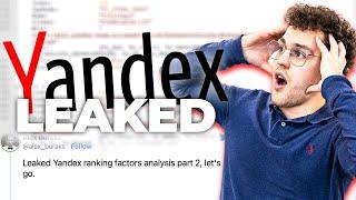 Yandex Leak: 1900 geheime Rankingfaktoren wurden enthüllt (Must watch)