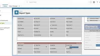 Adding fields to a custom report types in Salesforce