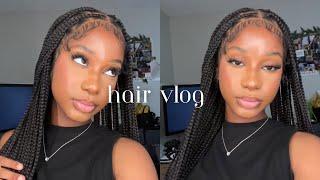 HAIR VLOG|| Best braided wig install | beginner friendly! | ft.FANCVIVI