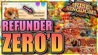 305M power refunder zeroed [all rallies recorded] Rise of Kingdoms