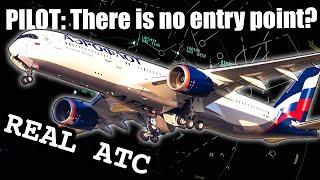 Russian Pilots Denied Entry to Canada. REAL ATC