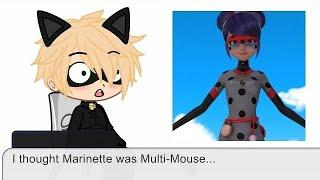 Chat Noir Reacts to Ladybug in other Miraculous (GachaClub) || ScalacticZoe ||