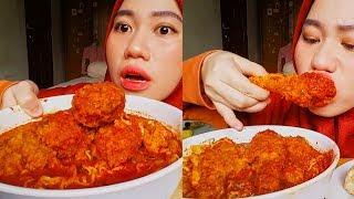 MUKBANG KFC SEBLAK JELETET LEVEL 5