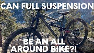 Can a Full Suspension Mountain bike be your daily rider or commuter?! My thoughts...
